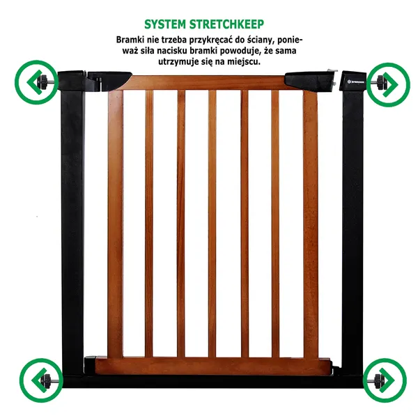 Safety barrier Springos SG0003A 75-89cm