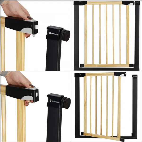 Stair safety gate Springos SG0012 75-82 cm