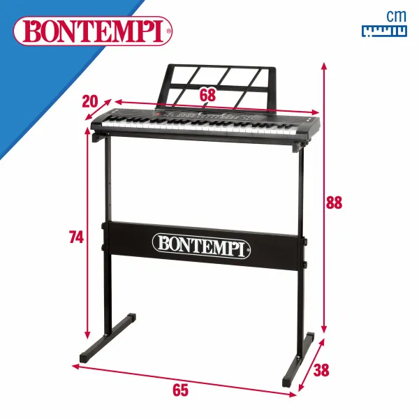 Elektriskās Klavieres Bontempi 68 x 88 x 38 cm (2 gb.)
