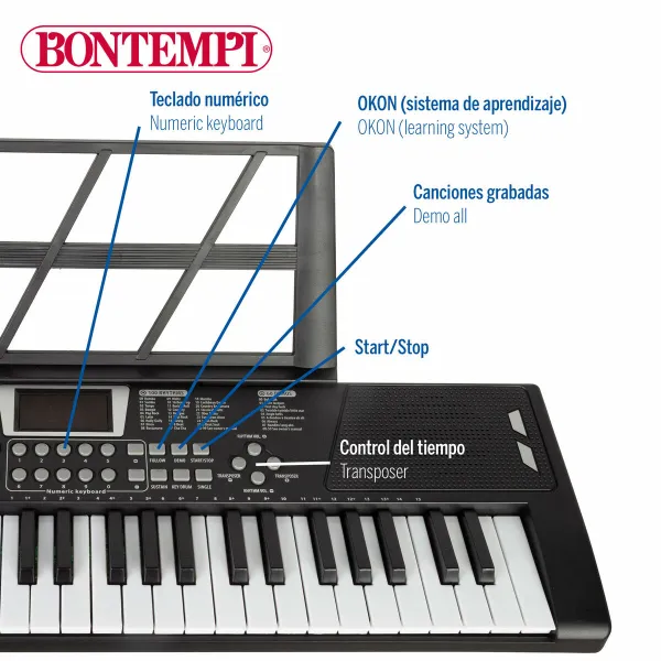 Elektriskās Klavieres Bontempi 68 x 88 x 38 cm (2 gb.)