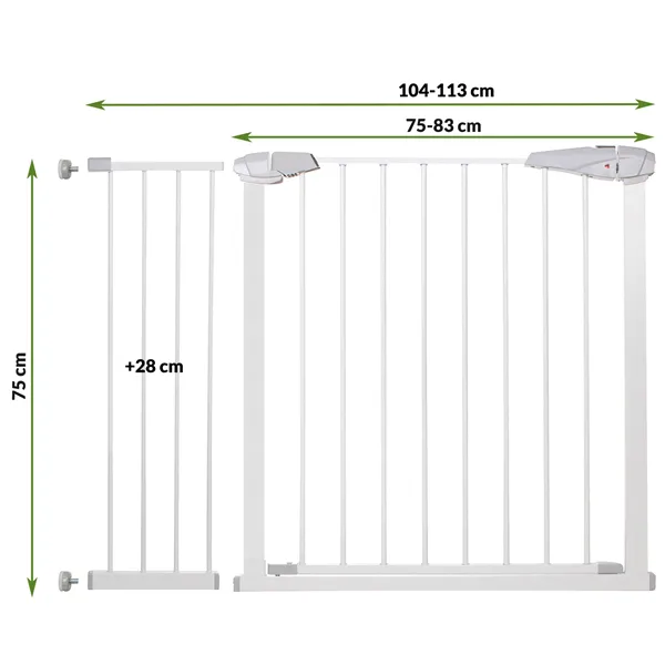 Safety barrier Springos SG0001A 104-113cm