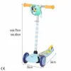 Paspirtukas Bluey Metalinis Plastmasinis Mėlyna