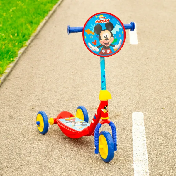 Potkulauta Mickey Mouse Kumi Metalli Muovinen Sininen