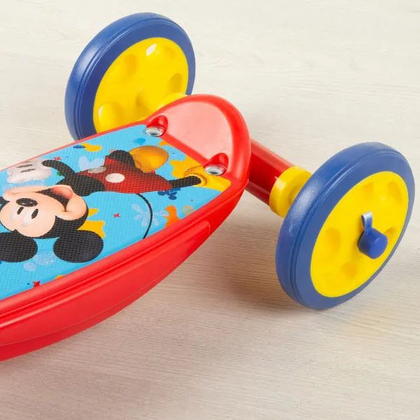 Paspirtukas Mickey Mouse Guma Metalinis Plastmasinis Mėlyna