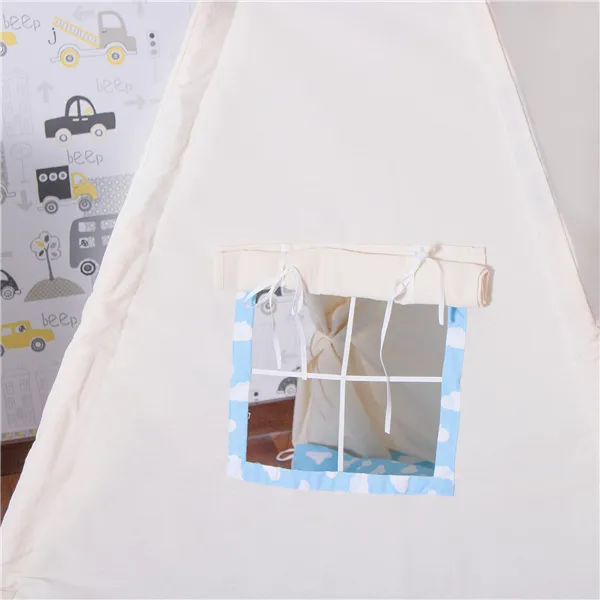 Tipi tent Springos TIP05 cloud blue