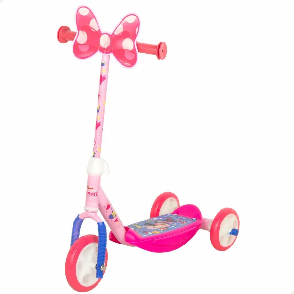 Skrejritenis Minnie Mouse Gumija Metāls Plastmasa Rozā