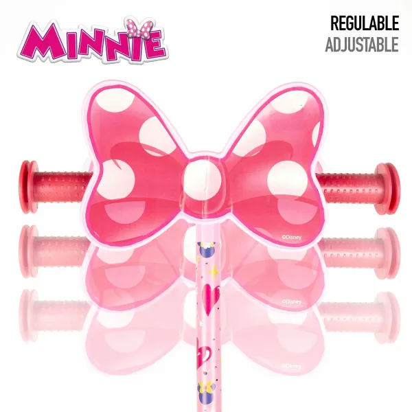 Skrejritenis Minnie Mouse Gumija Metāls Plastmasa Rozā