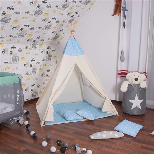 Tipi tent Springos TIP06 blue