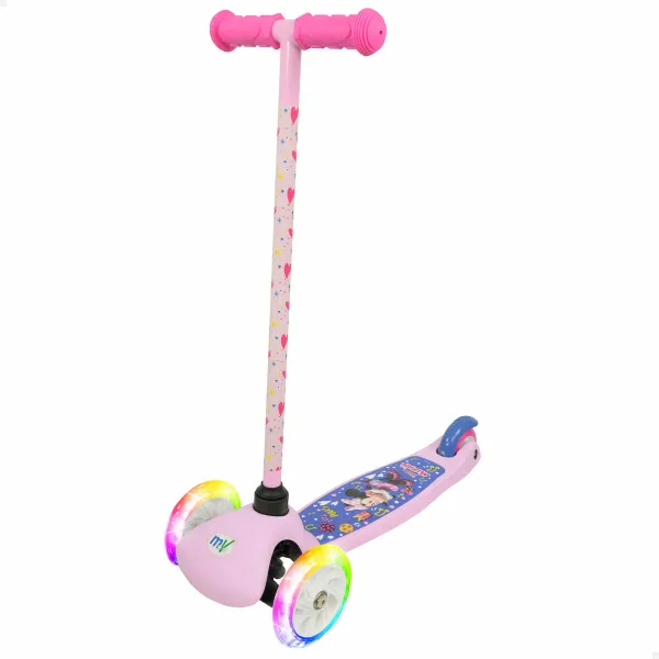 Paspirtukas Minnie Mouse Guma Metalinis Plastmasinis