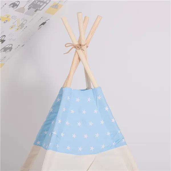 Tipi telts Springos TIP06 zila
