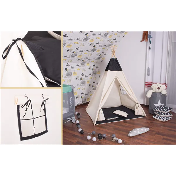 Tipi tent Springos TIP11 black