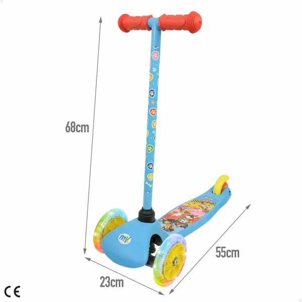 Skrejritenis The Paw Patrol Gumija Metāls Plastmasa