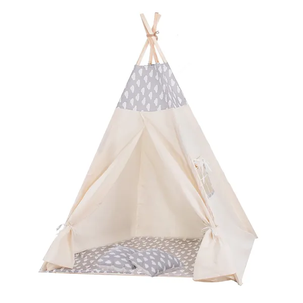 Tipi tent Springos TIP15 gray