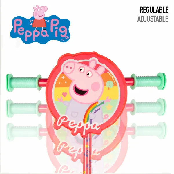 Tõukeratas Peppa Pig Kumm Metall Plastmass
