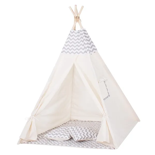 Tipi tent Springos TIP03 gray