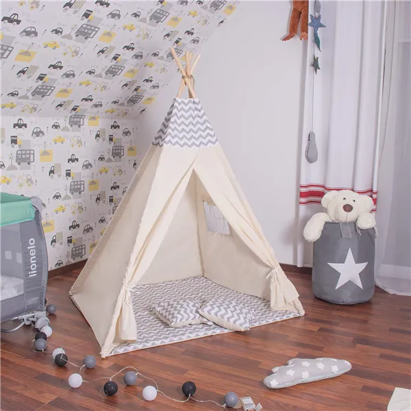 Tipi tent Springos TIP03 gray