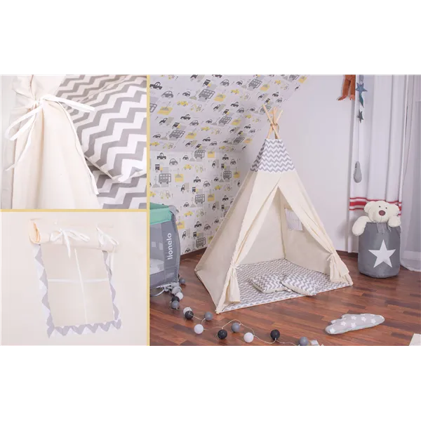 Tipi tent Springos TIP03 gray