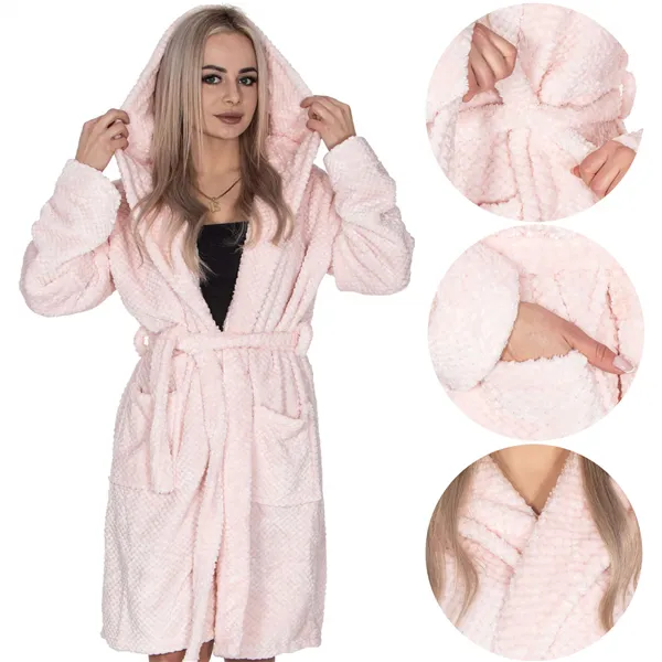 Women's bathrobe Springos HA7365