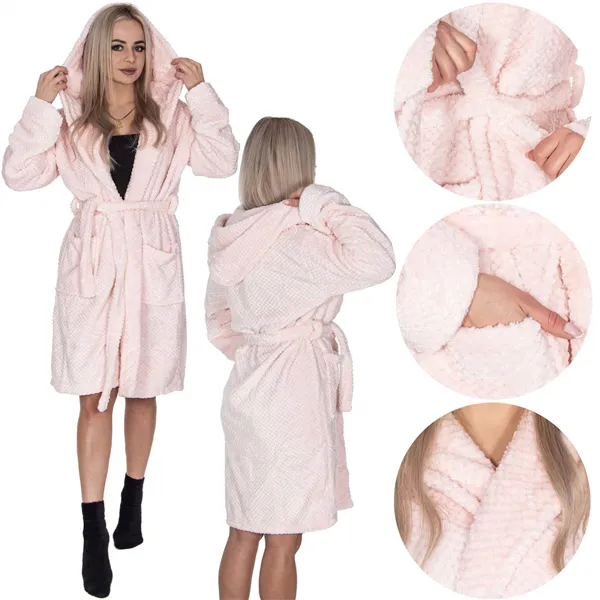 Women's bathrobe Springos HA7365