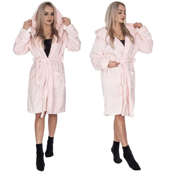 Women's bathrobe Springos HA7366