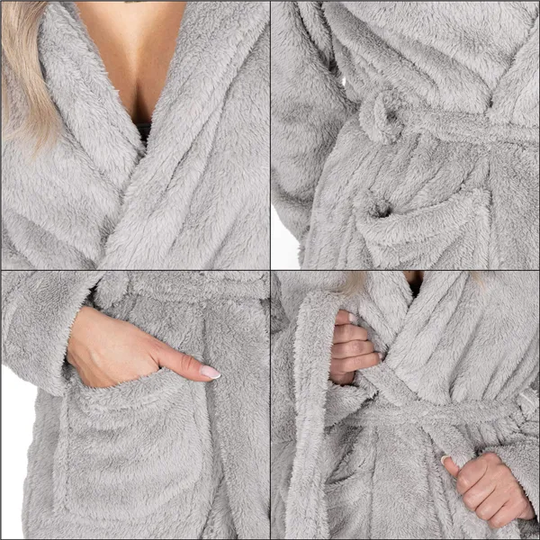 Women's bathrobe Springos HA7367