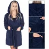 Women's bathrobe Springos HA7369