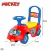 Braucamais ratiņš Mickey Mouse 43 x 37 x 21 cm (2 gb.)