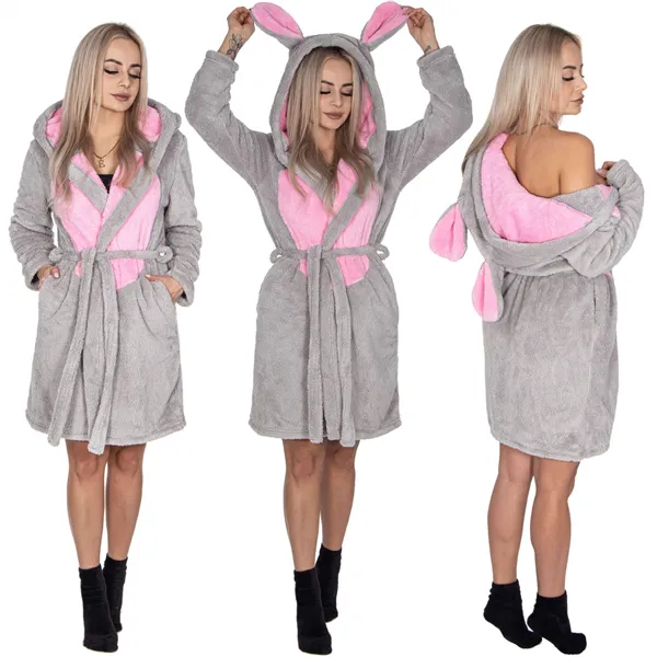 Women's bathrobe Springos HA7372