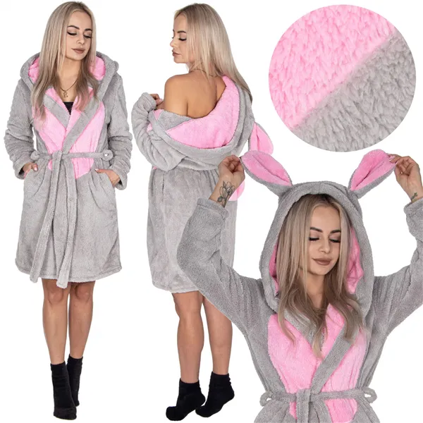 Women's bathrobe Springos HA7372