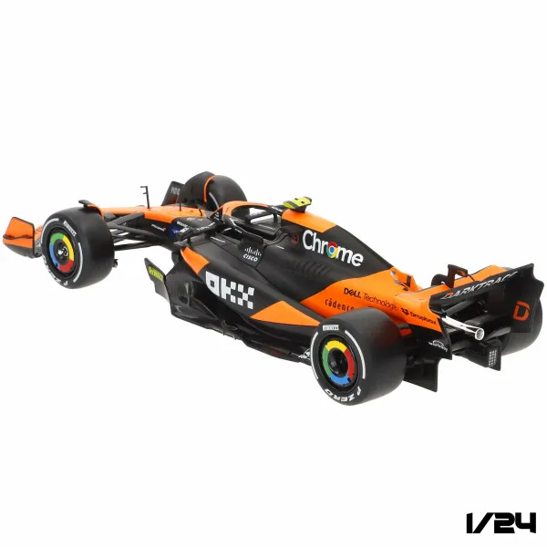 Игрушечная машина McLaren F1 2024 MCL38 (4 штук)