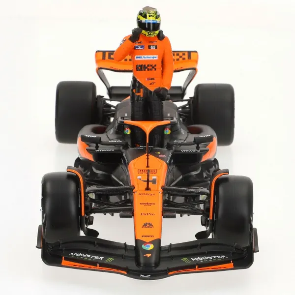 Игрушечная машина McLaren F1 2024 MCL38 (4 штук)