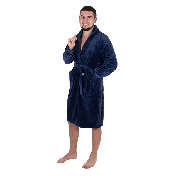 Men's bathrobe Springos HA7379