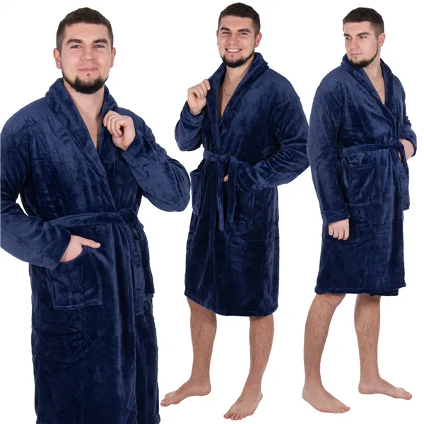 Men's bathrobe Springos HA7380