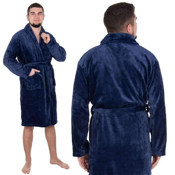 Men's bathrobe Springos HA7381