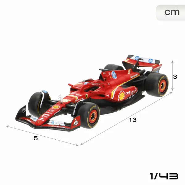 Rotaļu mašīna Ferrari F1 2024 SF24 (6 gb.)