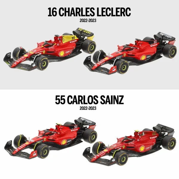 Mänguauto Ferrari LECLERC (4 Ühikut)