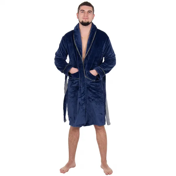 Men's bathrobe Springos HA7384