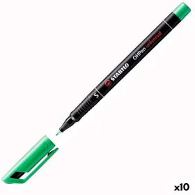 Permanenttimarkkeri Stabilo OHPEN UNIVERSAL Vihreä 1 mm (10 osaa)