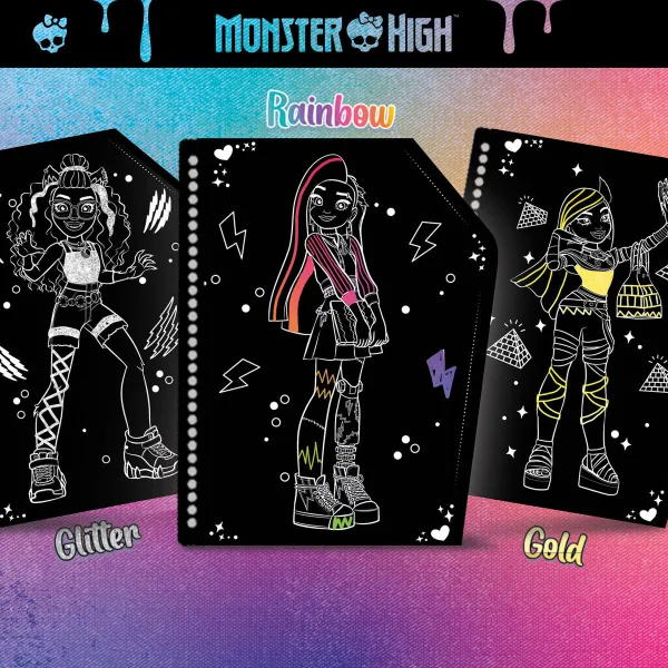 Piirustussetti Monster High (12 osaa)