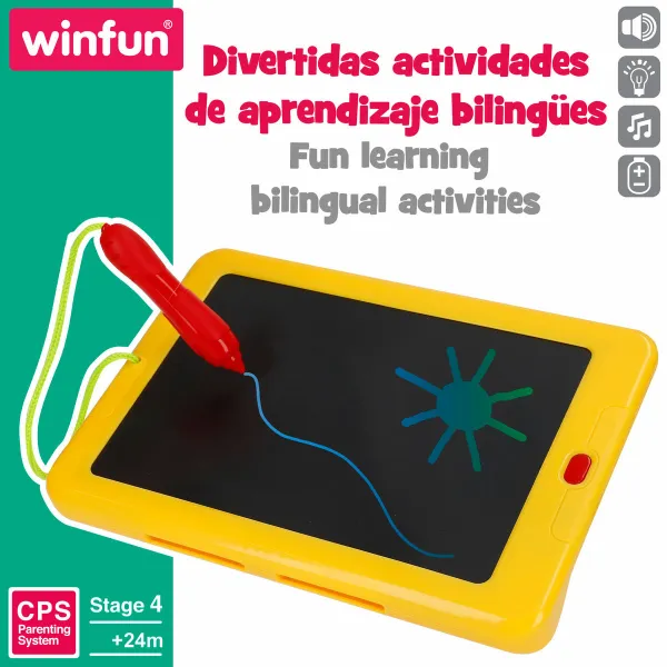 Interaktyvi planšetė vaikams Winfun (2 vnt.)