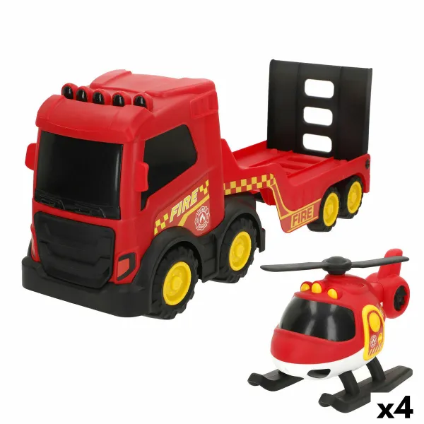 Ugunsdzēsēju Mašīna Teamsterz 49 X 18 X 13 CM (4 gb.)
