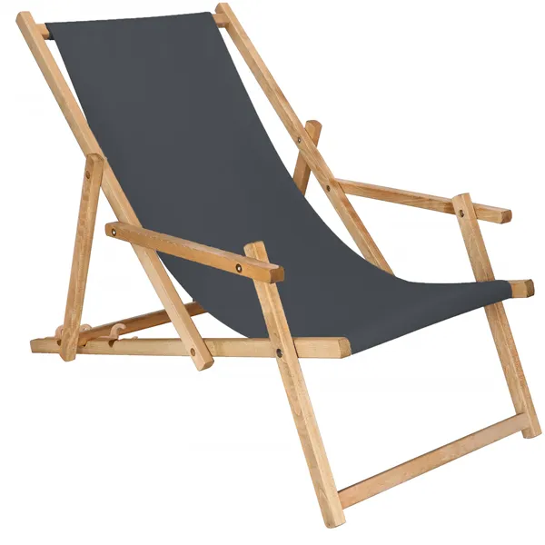 Folding chair Springos DC006 OXFORD02 graphite