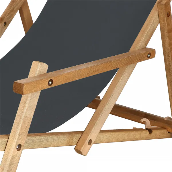 Folding chair Springos DC006 OXFORD02 graphite