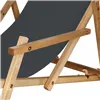 Folding chair Springos DC006 OXFORD02 graphite