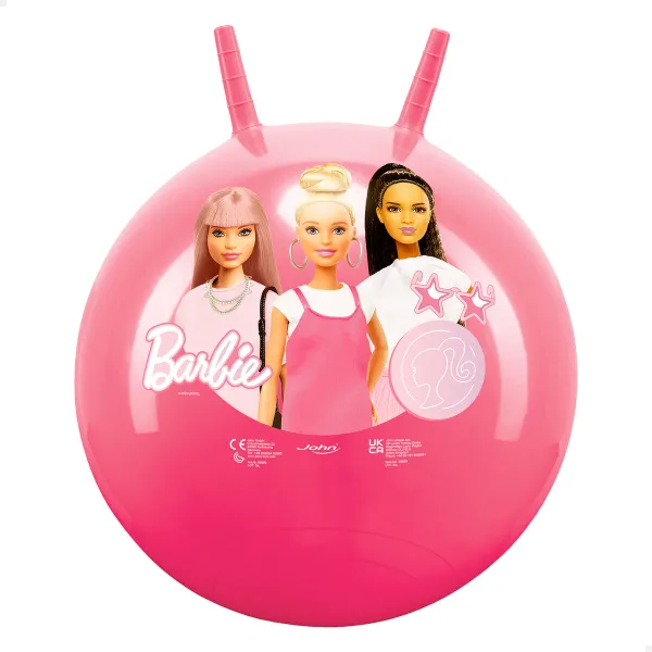 Lēkšana ar bumbu Barbie Rožinė