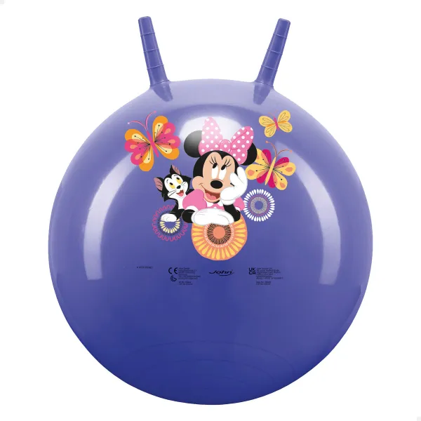 Прыгающий мяч Minnie Mouse Фиолетовый (10 штук)