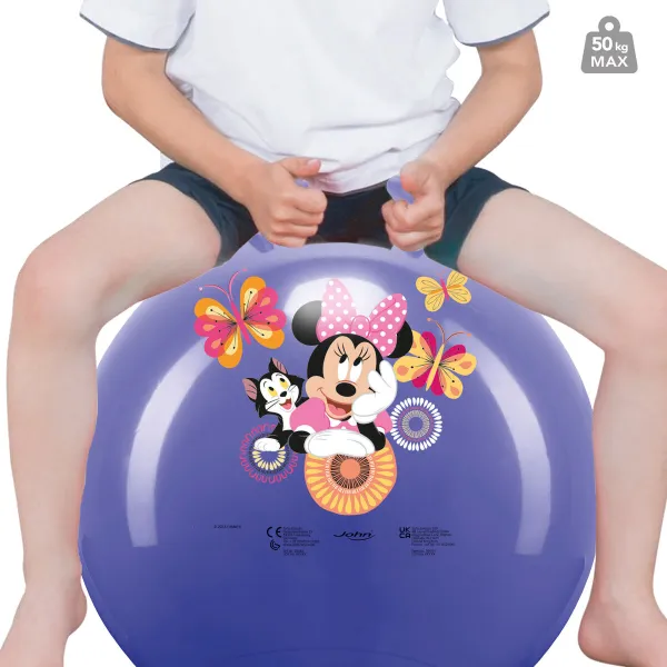 Прыгающий мяч Minnie Mouse Фиолетовый (10 штук)