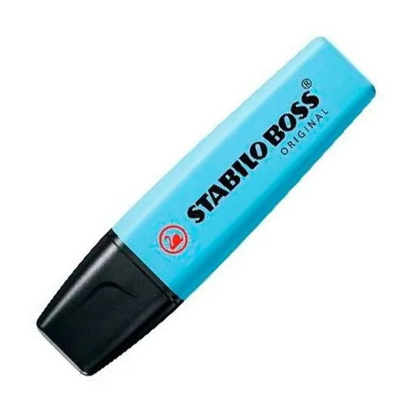 Fluorescent Marker Stabilo Sky blue (10 Units)
