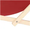 Folding chair Springos DC003 OXFORD12 burgundy