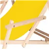 Folding chair Springos DC003 OXFORD40 yellow